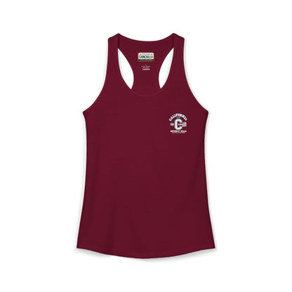 California Varsity Women's Ideal Racerback Tank Top - Chinchilla Choons