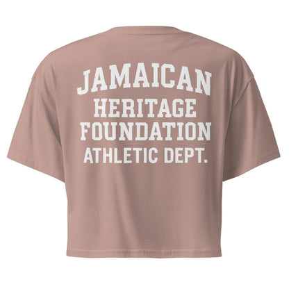 Jamaican Heritage Women’s Crop Top - Chinchilla Choons