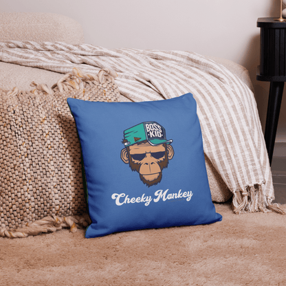 Cheeky Monkey Premium Pillow Case - Chinchilla Choons