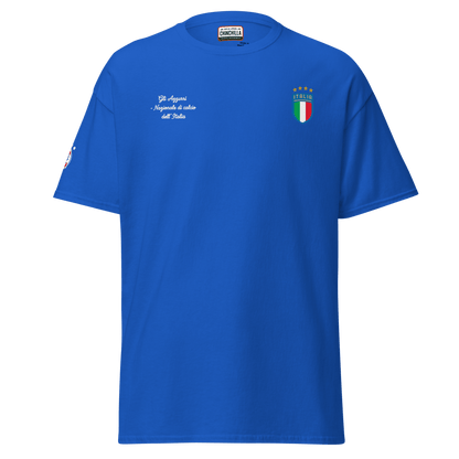 Italia Football Unisex Classic Tee - Chinchilla Choons