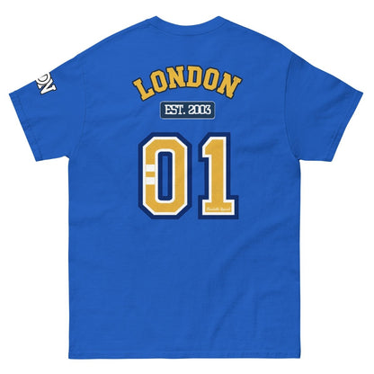 London Varsity Unisex Classic Tee - Chinchilla Choons