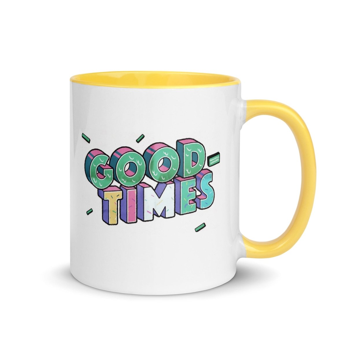 Good Times White Glossy Mug - Chinchilla Choons
