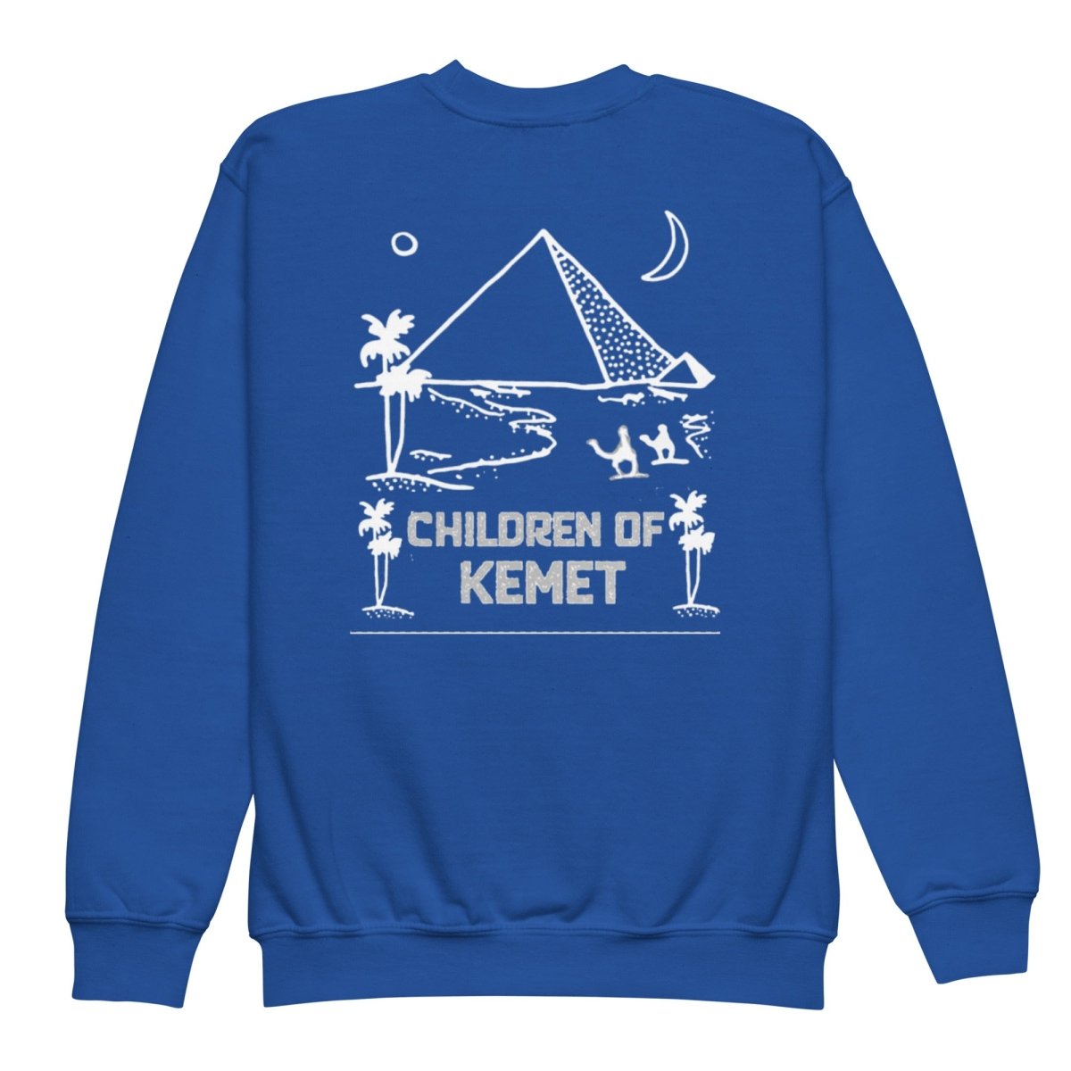 Children Of Kemet Youth Crewneck Sweatshirt - Chinchilla Choons