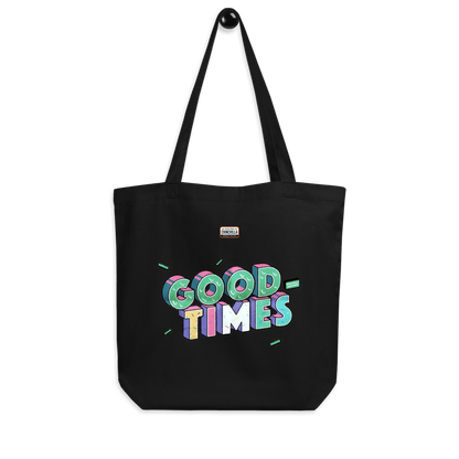Good Times Eco Tote Bag - Chinchilla Choons