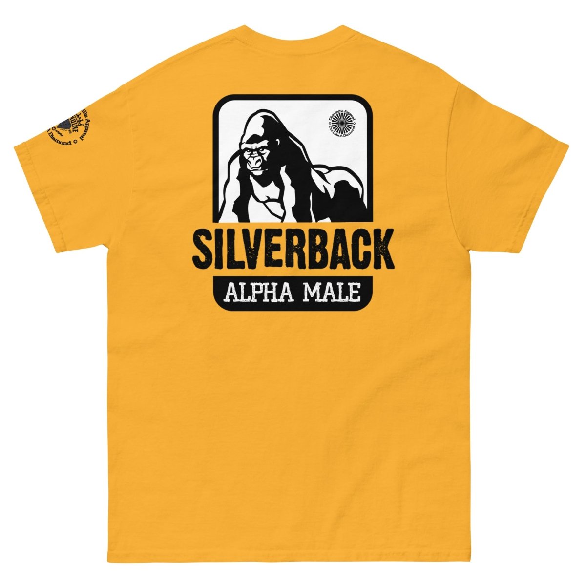 Silverback Mens Classic Tee (Light Colours) - Chinchilla Choons