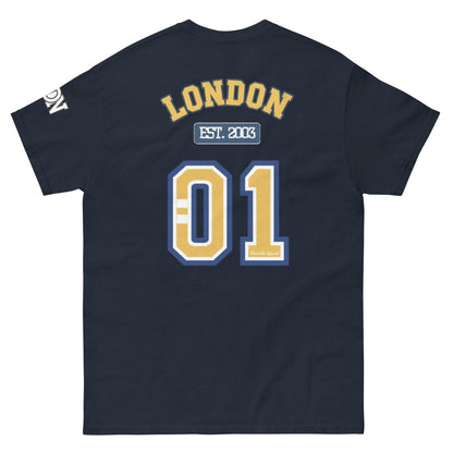 London Varsity Unisex Classic Tee - Chinchilla Choons