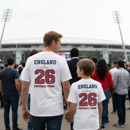 England World Cup 26 Youth Unisex Classic Tee - Chinchilla Choons