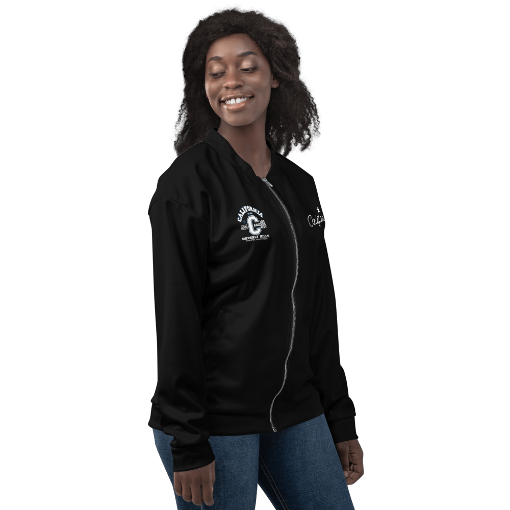 California Varsity Unisex Bomber Jacket - Chinchilla Choons