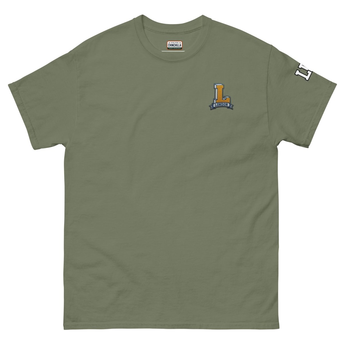 London Varsity Unisex Classic Tee - Chinchilla Choons