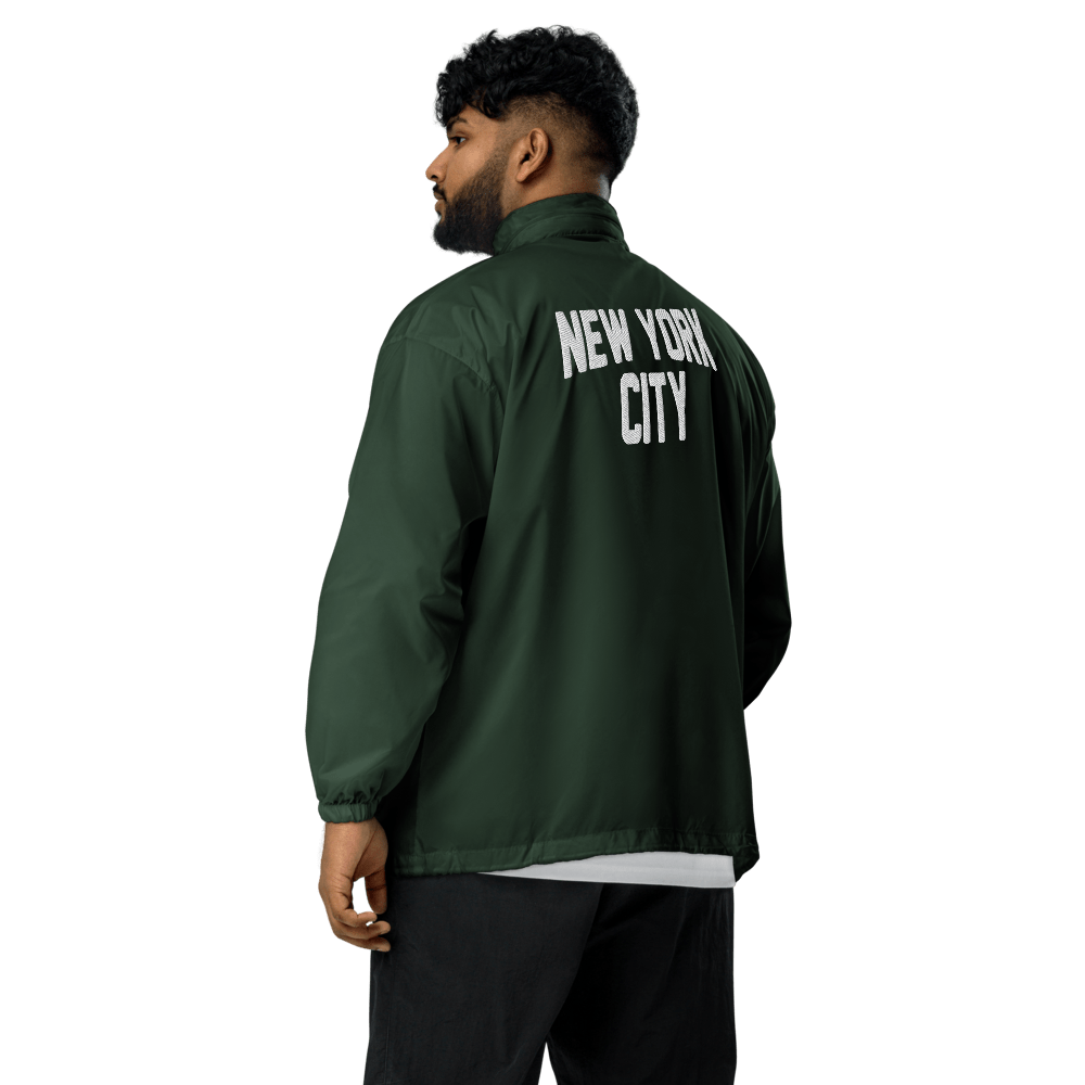 New York City Unisex Windbreaker - Chinchilla Choons