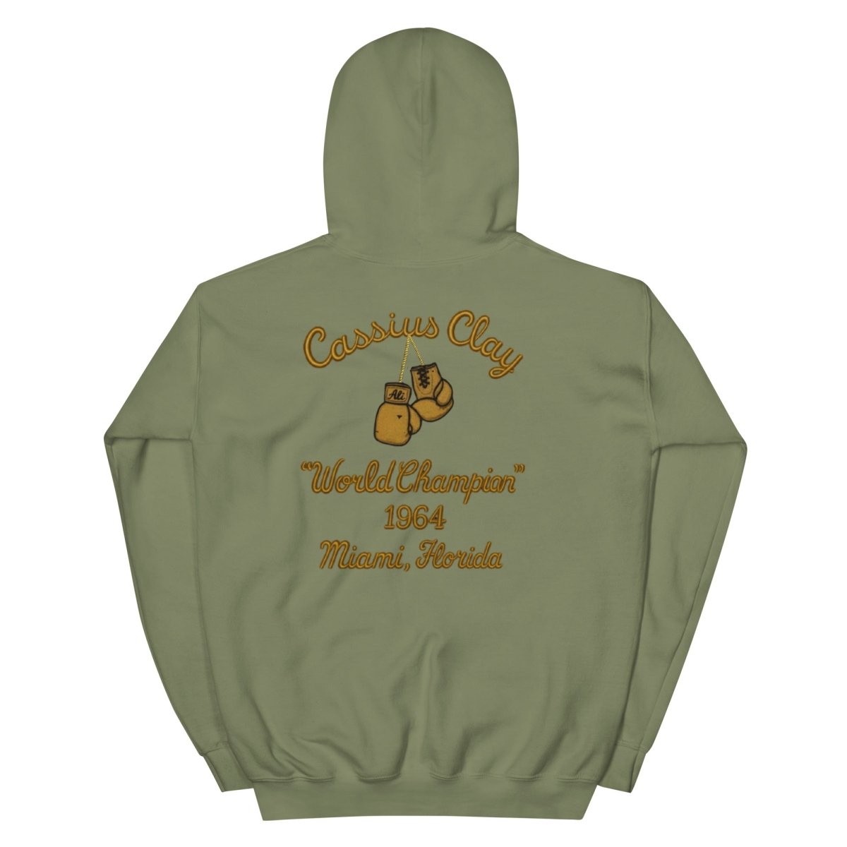 Cassius Clay Classic Unisex Hoodie - Chinchilla Choons