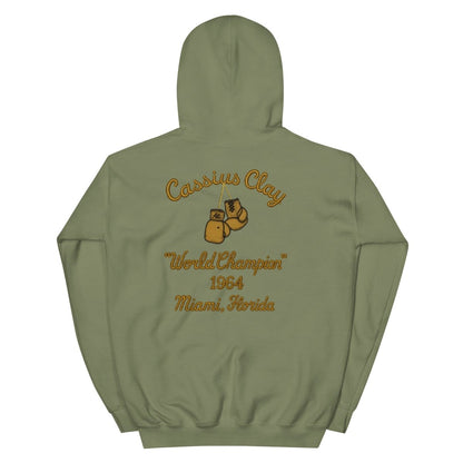 Cassius Clay Classic Unisex Hoodie - Chinchilla Choons