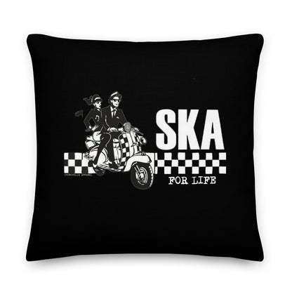 Ska For Life Premium Pillow - Chinchilla Choons