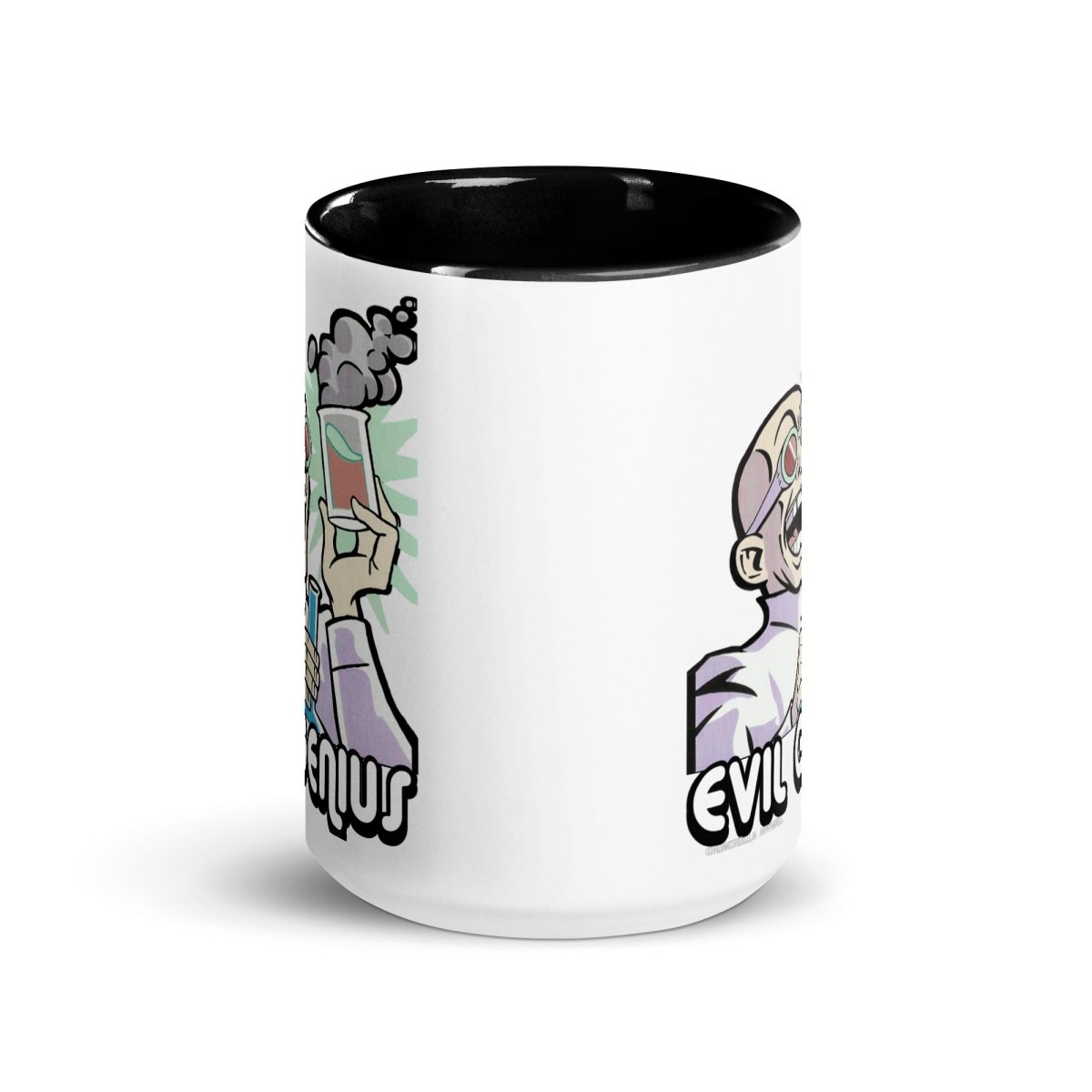 Evil Genius Ceramic Mug (White) - Chinchilla Choons