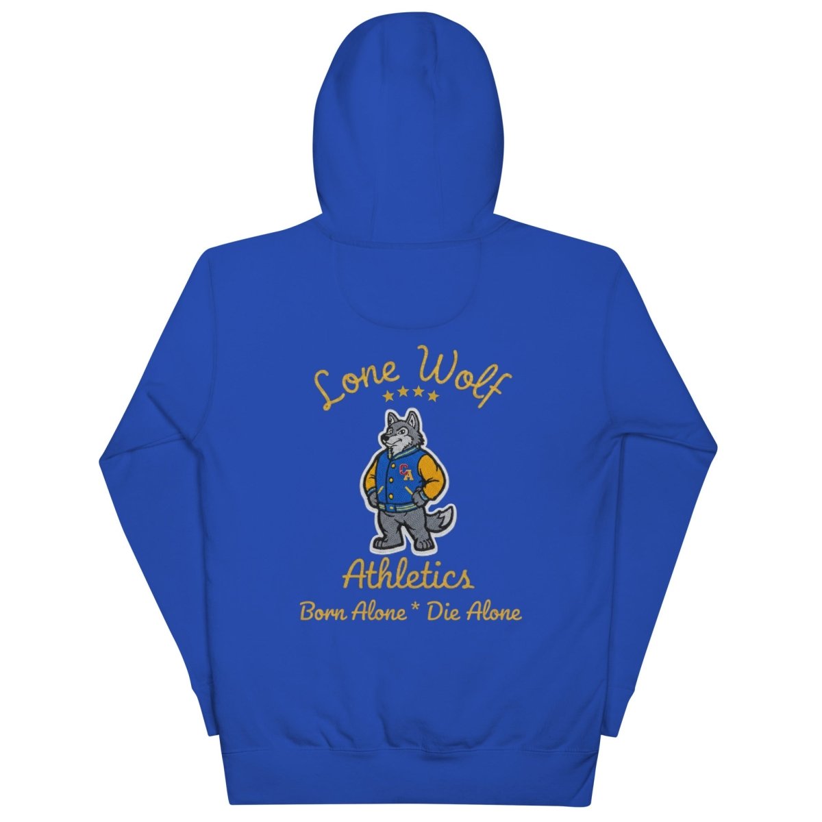 Lone Wolf Unisex Hoodie - Chinchilla Choons