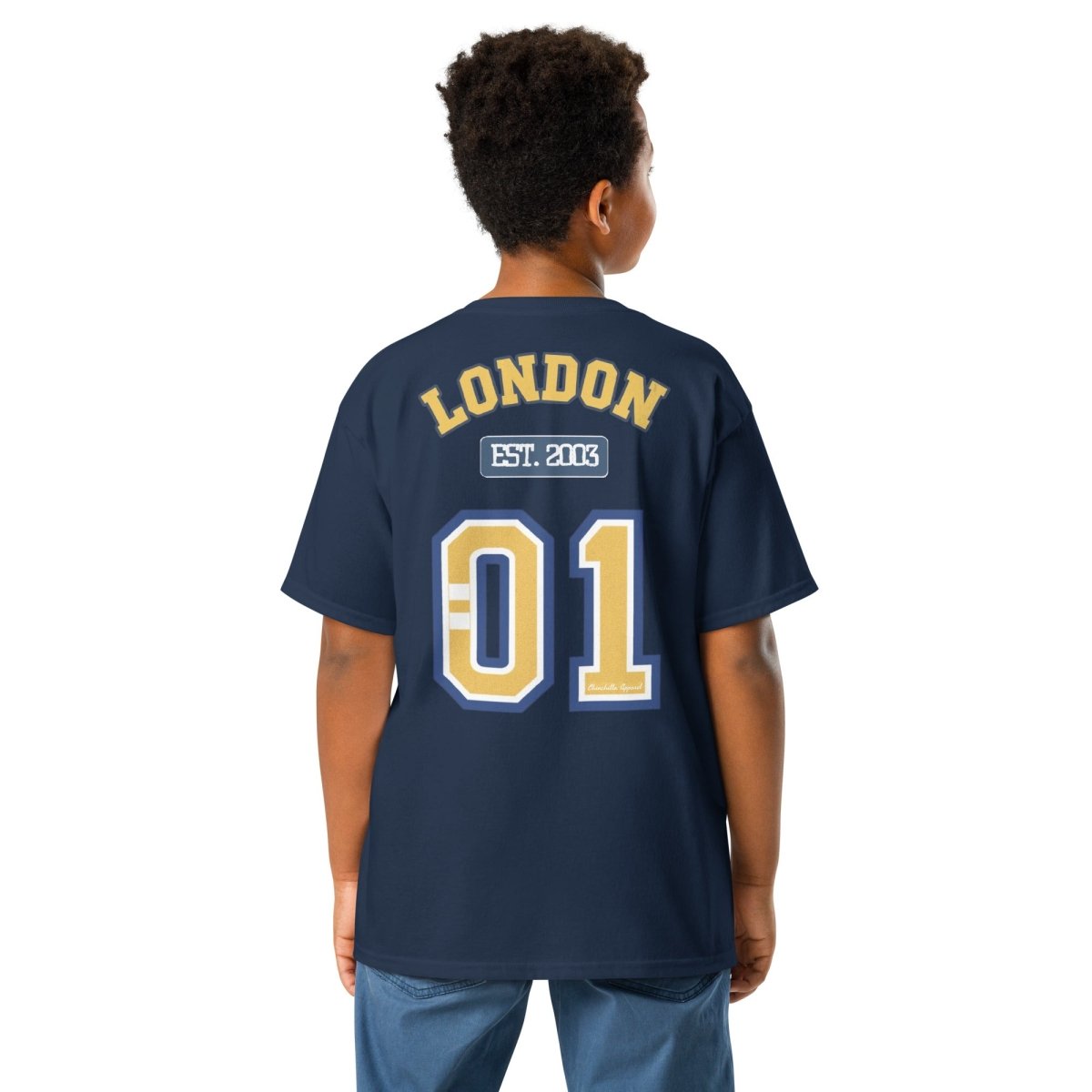London Varsity Youth Classic Tee - Chinchilla Choons