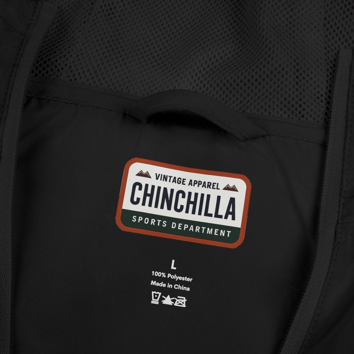 London Varsity Windbreaker Jacket — Lightweight Full-Zip Hooded Jacket - Chinchilla Choons