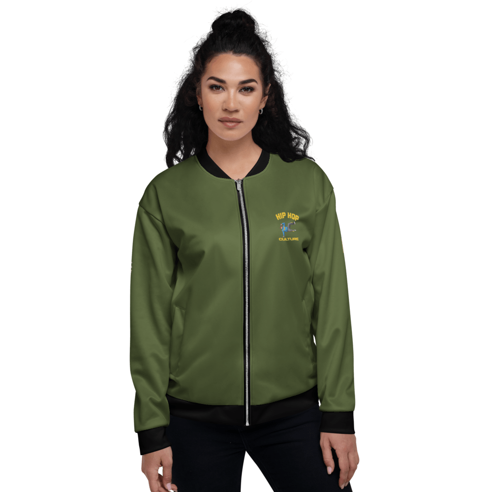 Representing Hip Hop Unisex Bomber Jacket - Chinchilla Choons