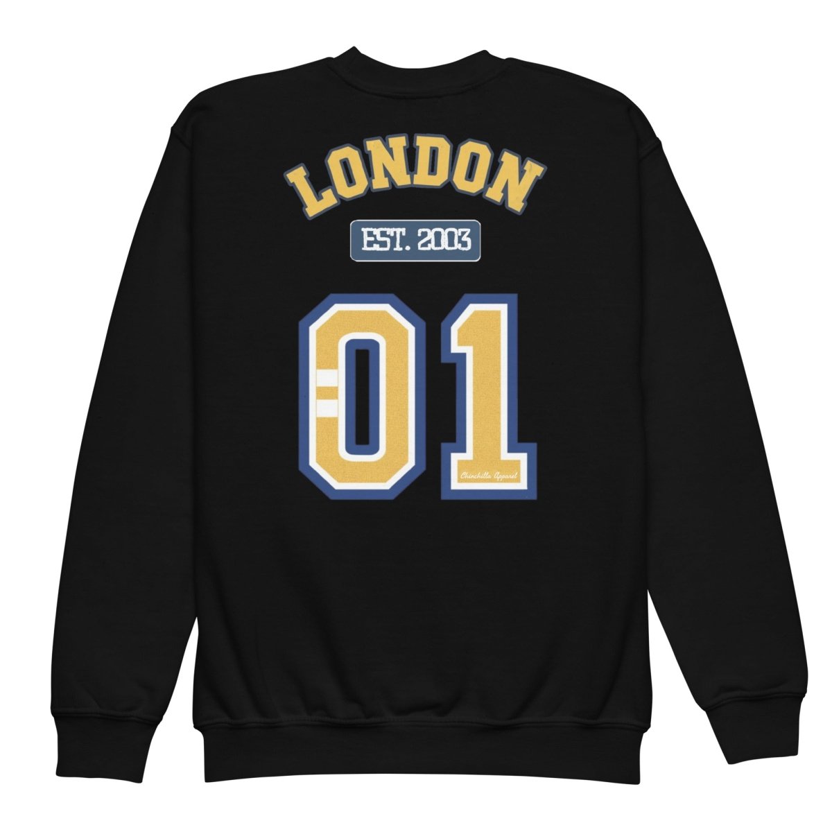London Varsity Youth Crewneck Sweatshirt - Chinchilla Choons