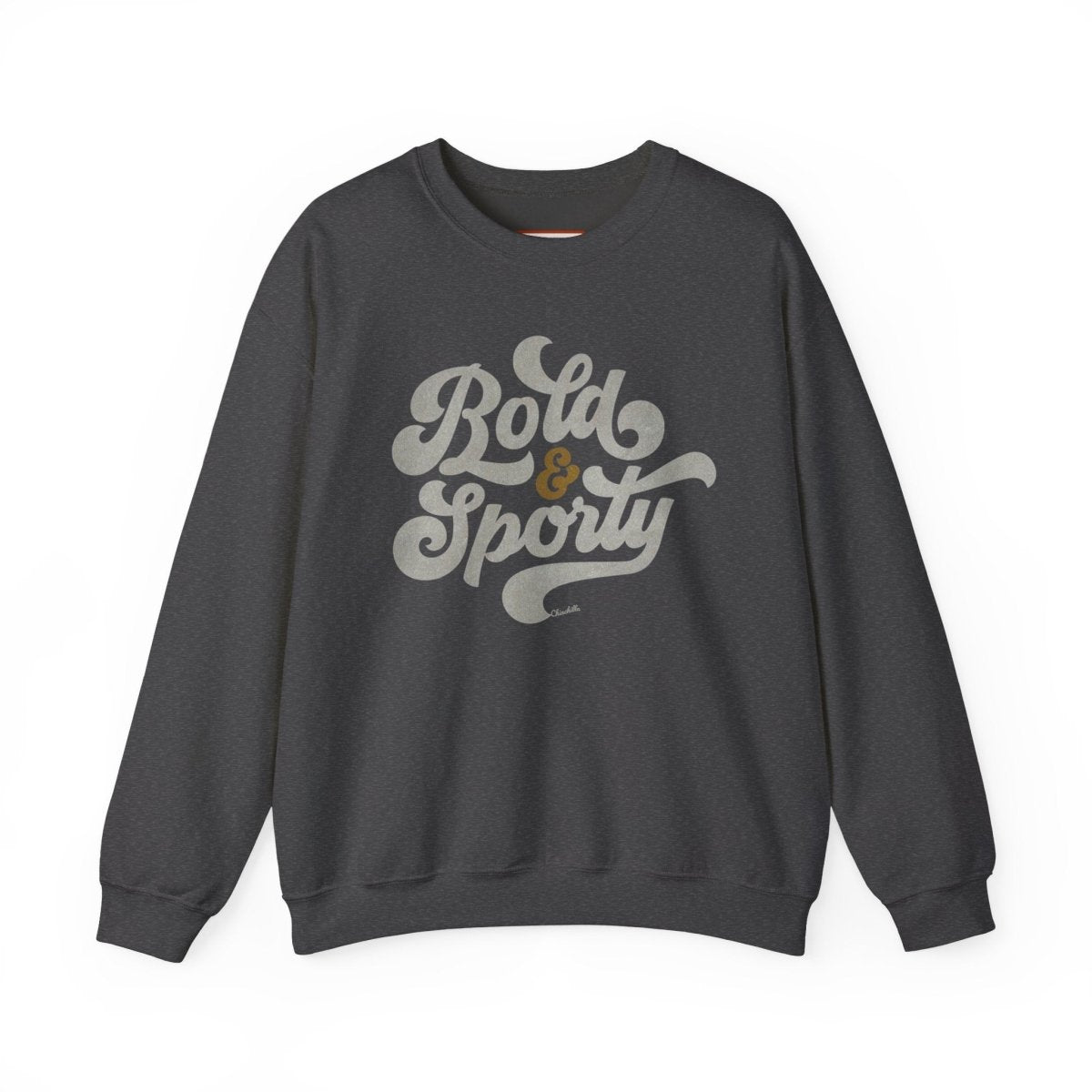 Bold & Sporty Women's Crewneck Sweatshirt - Chinchilla Choons