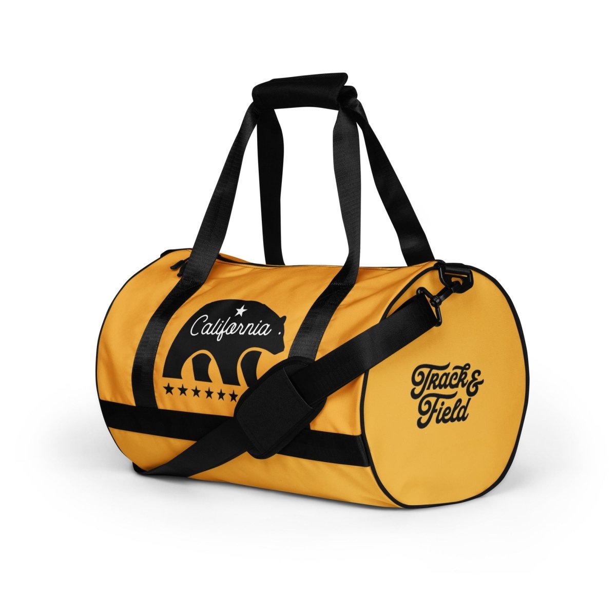 California Mascot Gym Bag (Gold & Black) - Chinchilla Choons