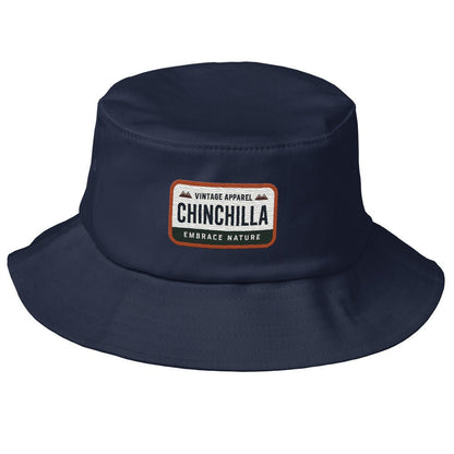 Chinchilla Apparel Old School Bucket Hat (Unisex) - Chinchilla Choons