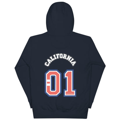 California Varsity Unisex Hoodie - Chinchilla Choons