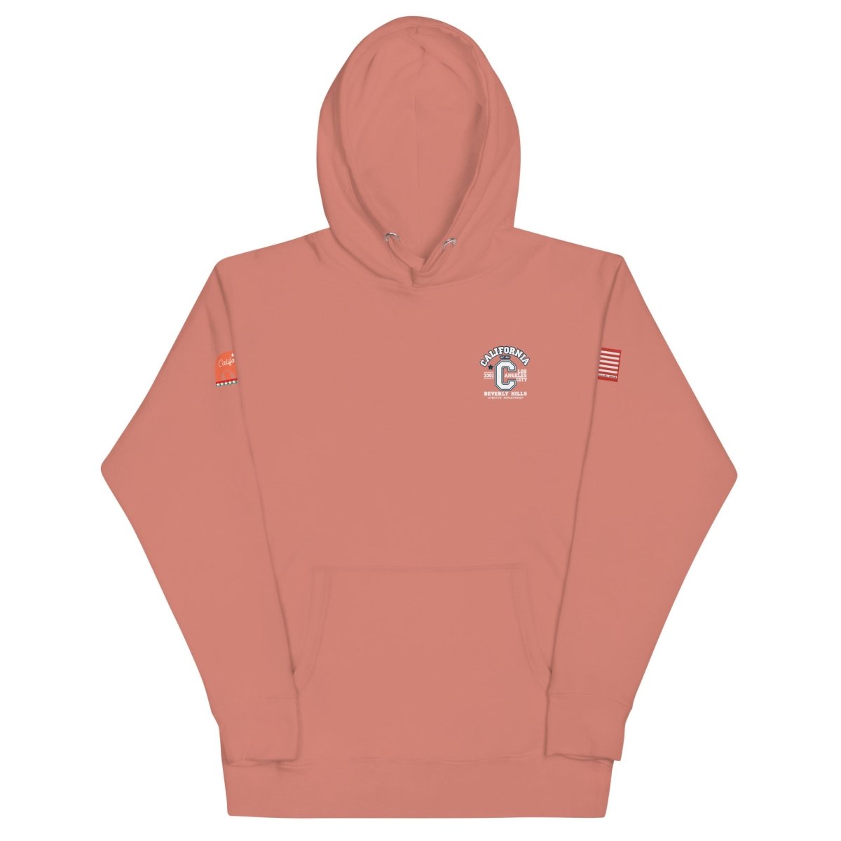 California Varsity Unisex Hoodie - Chinchilla Choons