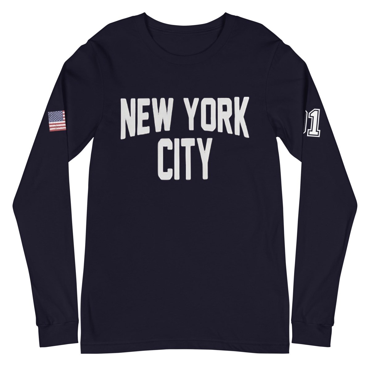 New York City Unisex Long Sleeve Tee - Chinchilla Choons