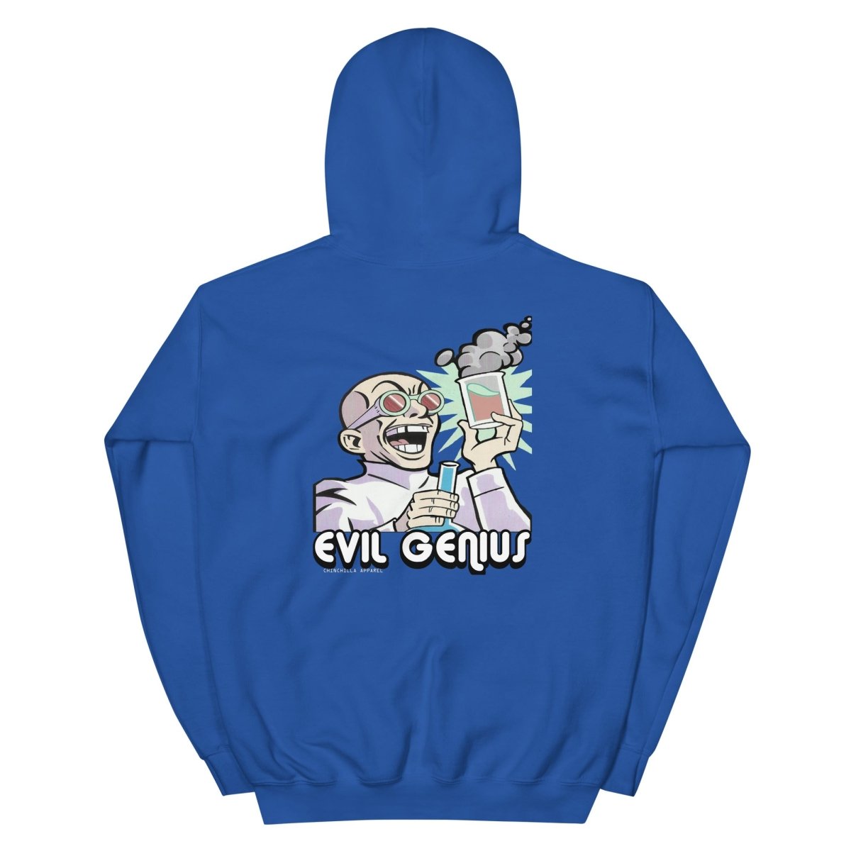 Evil Genius Unisex Hoodie - Chinchilla Choons