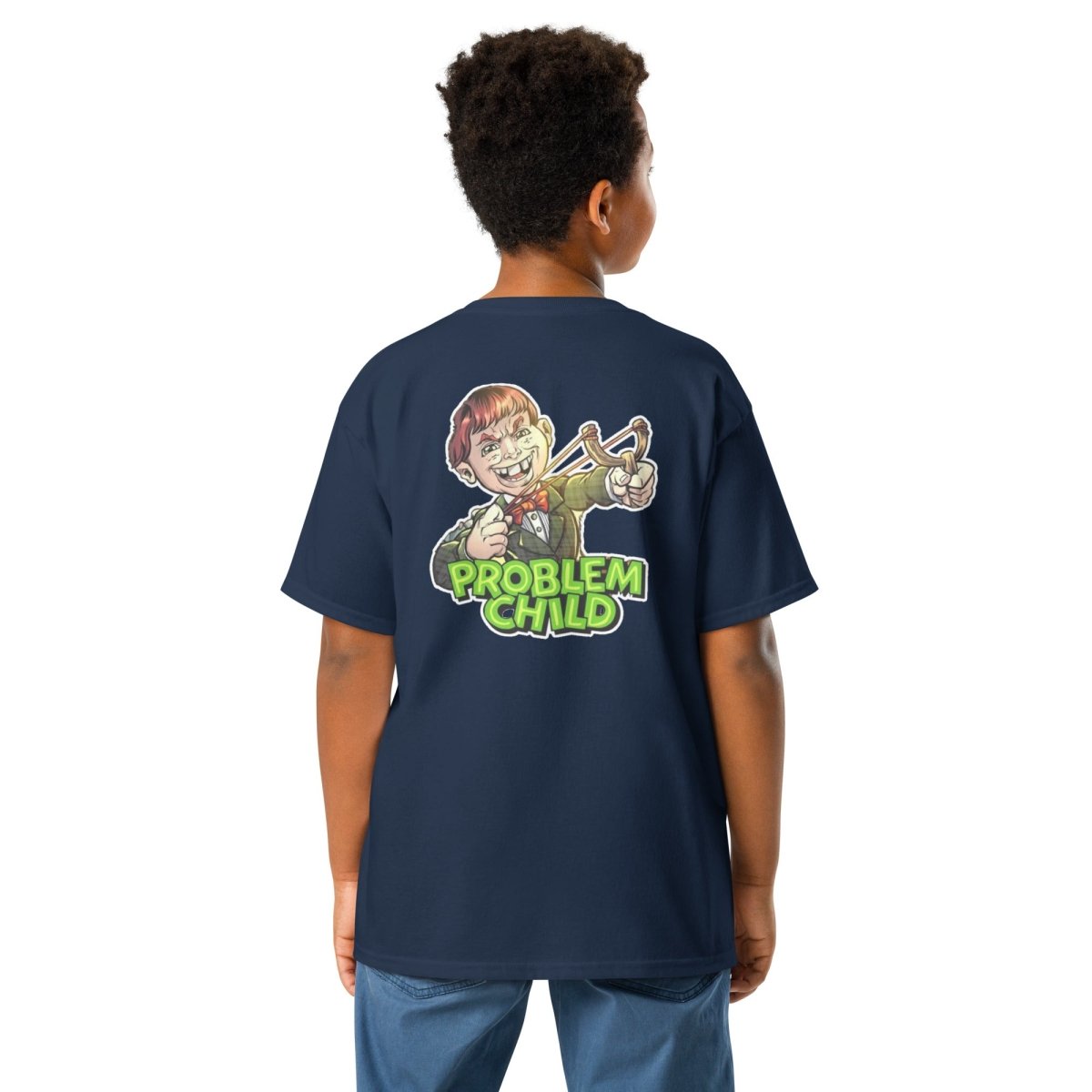 Problem Child Boys Classic Tee - Chinchilla Choons