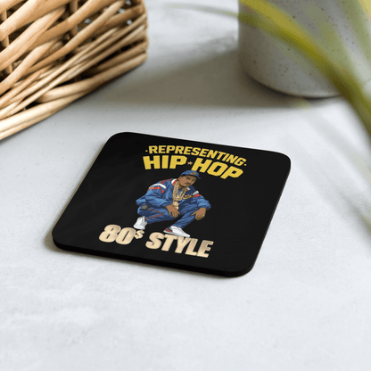 Representing Hip Hop Cork - Back Coaster - Chinchilla Choons