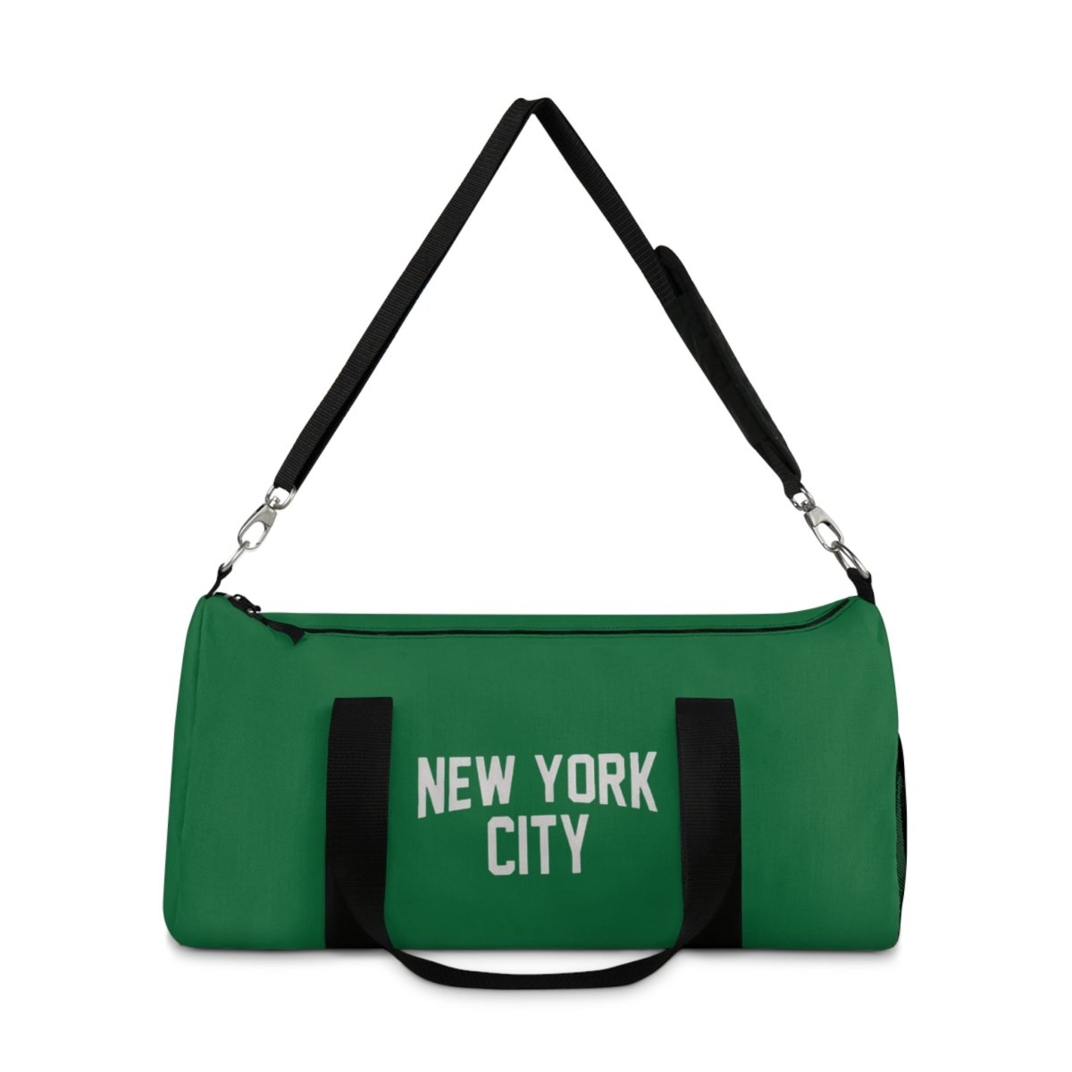 New York City Duffel Gym Bag (Green) - Chinchilla Choons