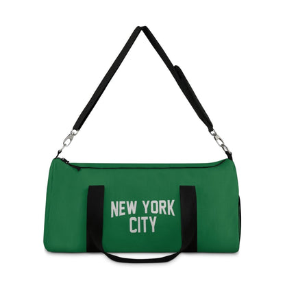 New York City Duffel Gym Bag (Green) - Chinchilla Choons