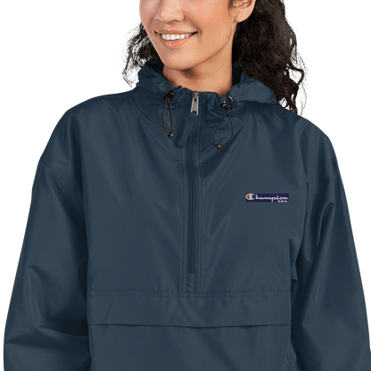 Champion Unisex Packable Anorak Jacket - Chinchilla Choons
