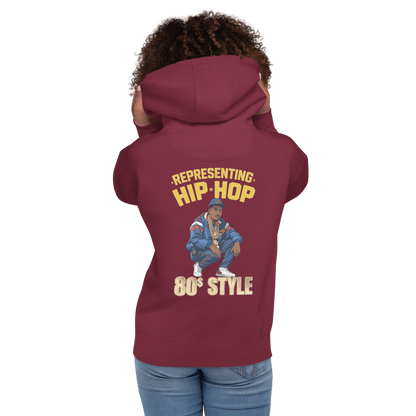 Representing Hip Hop Unisex Hoodie - Chinchilla Choons