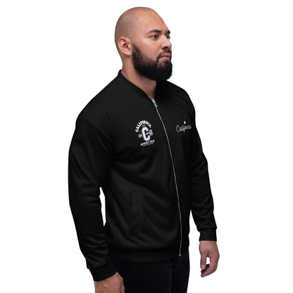 California Varsity Unisex Bomber Jacket - Chinchilla Choons