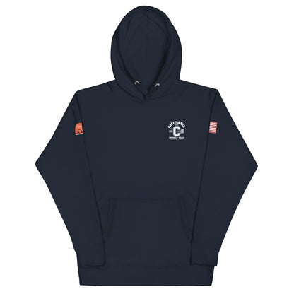California Varsity Unisex Hoodie - Chinchilla Choons