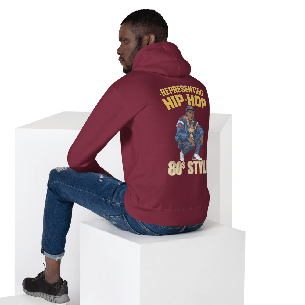 Representing Hip Hop Unisex Hoodie - Chinchilla Choons