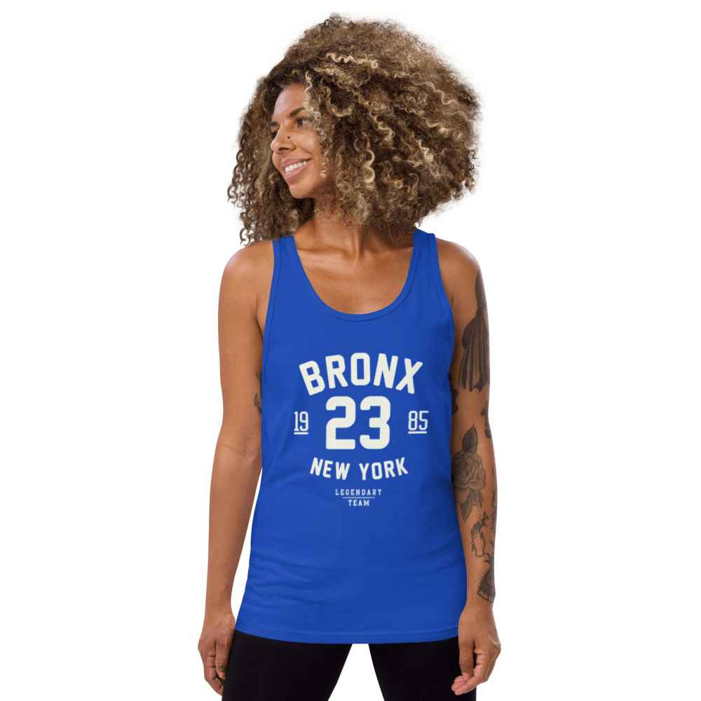 The Bronx NY Unisex Tank Top - Chinchilla Choons