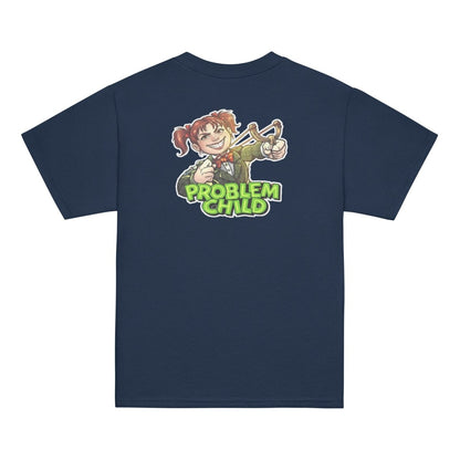 Problem Child (Girls) Classic Tee - Chinchilla Choons