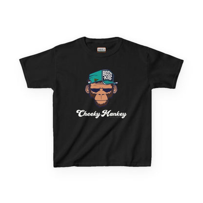 Cheeky Monkey Unisex Kids Tee - Chinchilla Choons