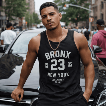 The Bronx NY Unisex Tank Top - Chinchilla Choons