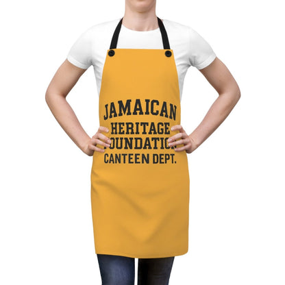 Jamaican Heritage Foundation Apron - Unique Cooking Gear for Food Lovers - Chinchilla Choons