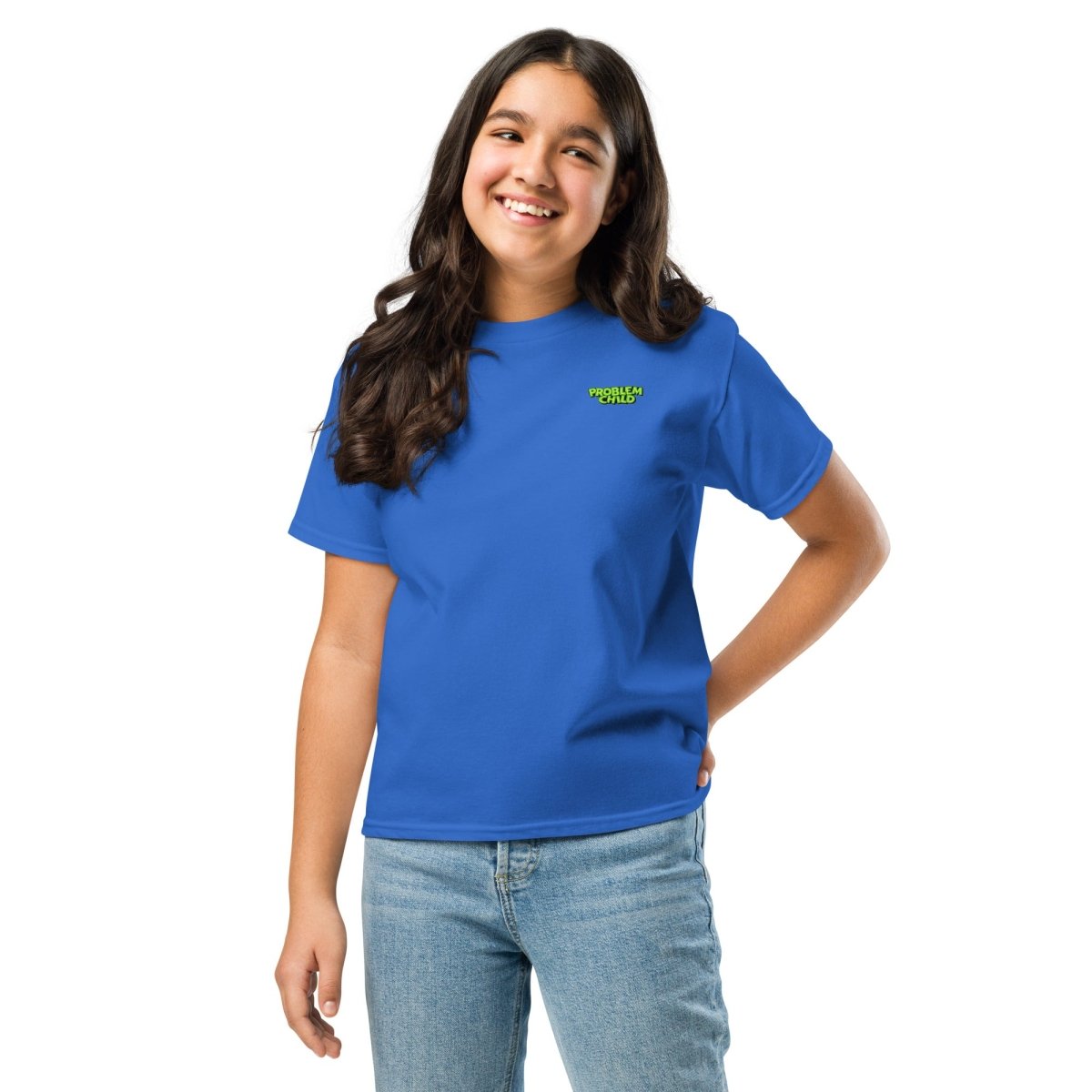 Problem Child (Girls) Classic Tee - Chinchilla Choons