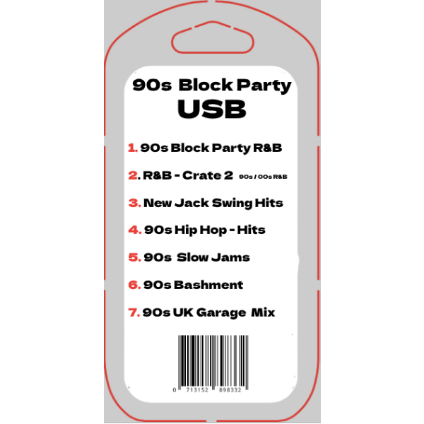 90's Block Party USB - Chinchilla Choons