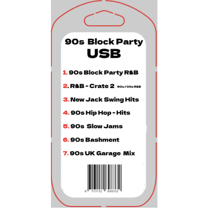 90's Block Party USB - Chinchilla Choons