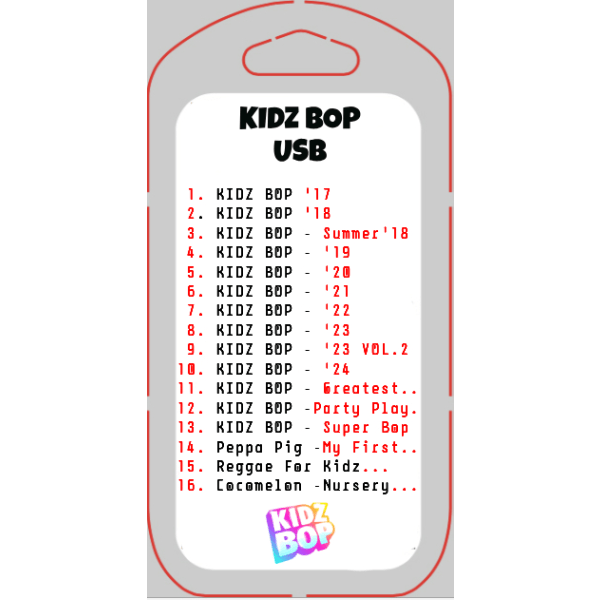 Kidz Bop USB - Chinchilla Choons