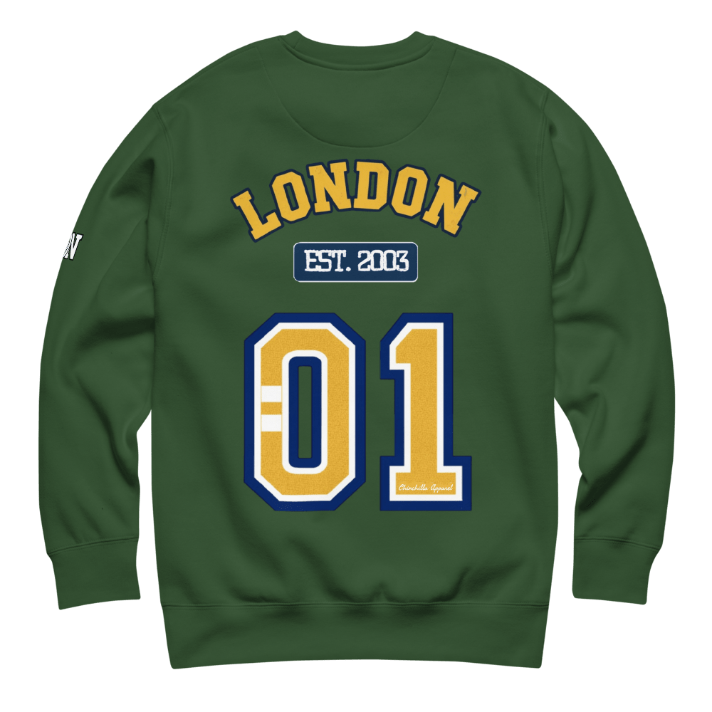 London Varsity Unisex Premium Sweatshirt - Chinchilla Choons