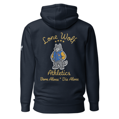 Lone Wolf Unisex Hoodie - Chinchilla Choons